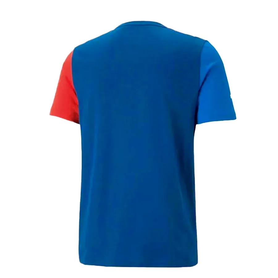 Imagen 1 de 4 de Remera Puma Bmw Mms Essentials-AZUL/BLANCO/ROJO