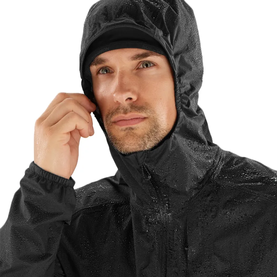 Imagen 4 de 8 de Campera Salomon Bonatti Waterproof-NEGRO