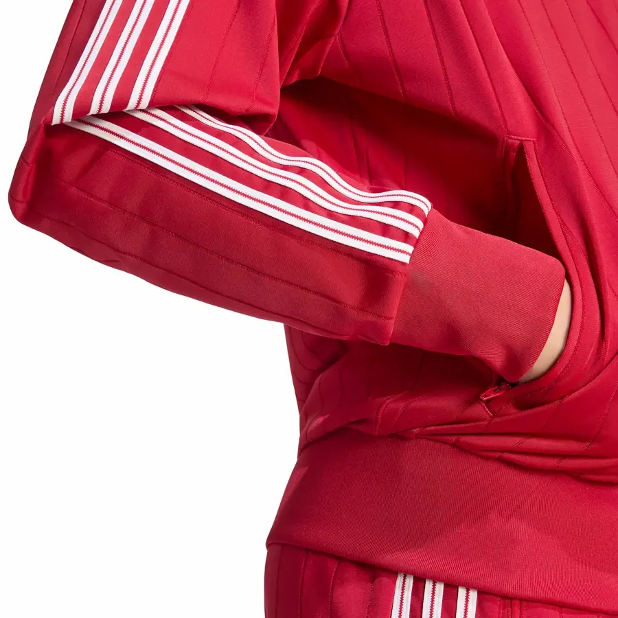 Imagen 5 de 6 de Campera adidas originals Firebird Drop Needle-ROJO/BLANCO