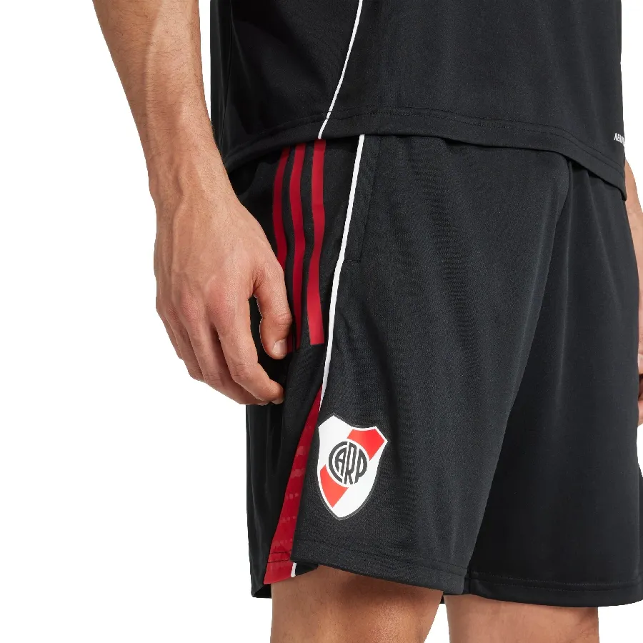 Imagen 2 de 5 de Shorts adidas de Entrenamiento de River Plate Tiro 25 Competition-NEGRO/ROJO