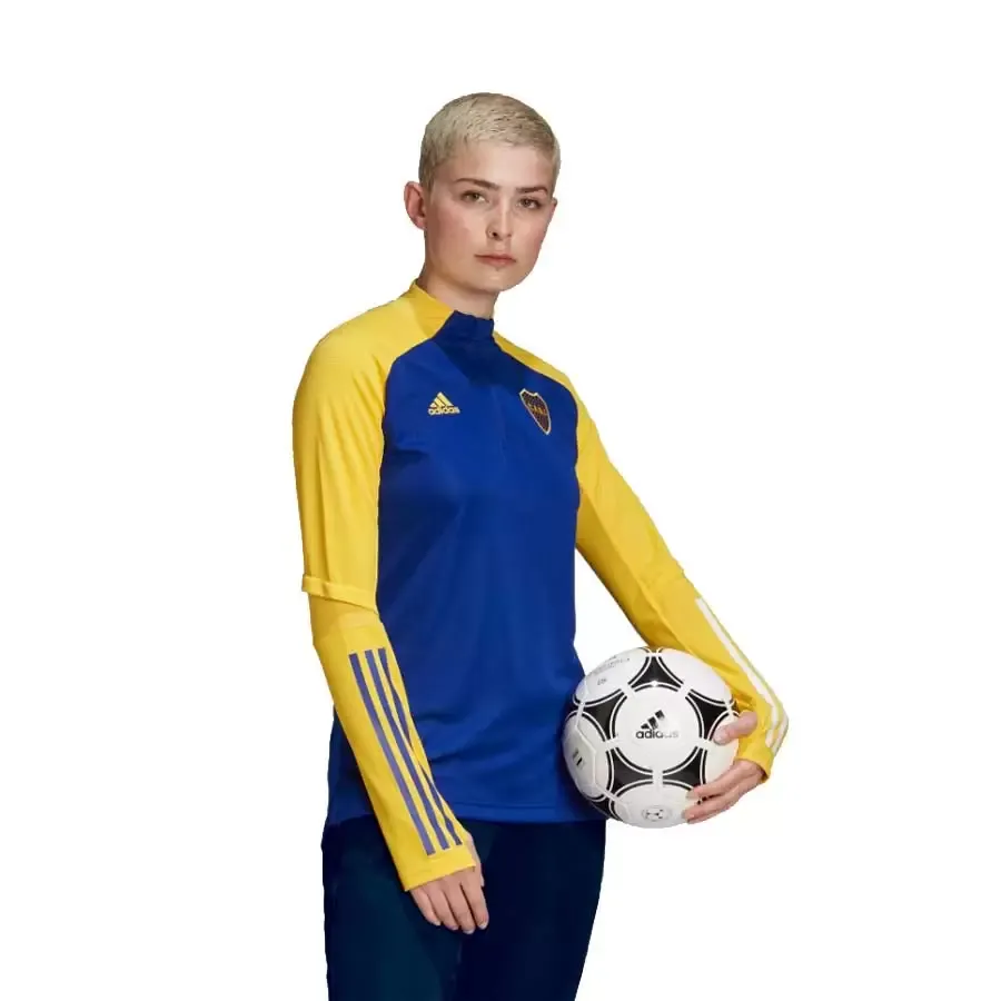 Imagen 2 de 6 de Buzo De Entrenamiento adidas Boca Juniors-AZUL/AMARILLO