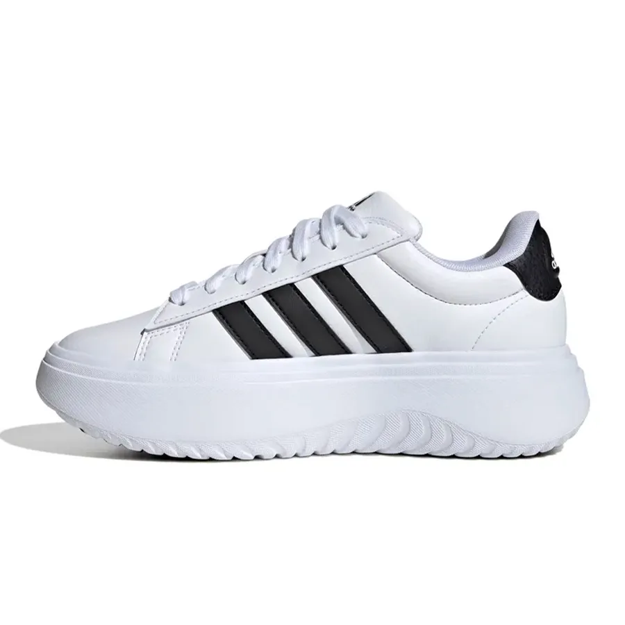 Imagen 2 de 7 de Zapatillas adidas Grand Court Plataforma-BLANCO/NEGRO