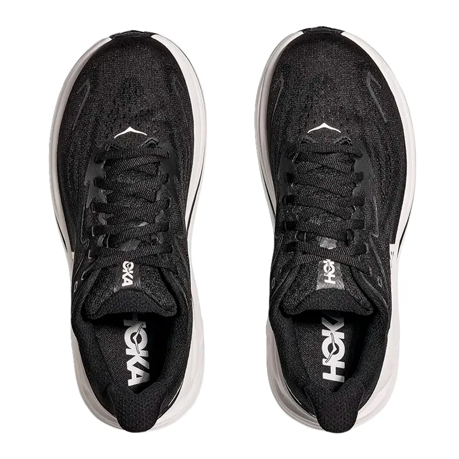 Imagen 4 de 8 de Zapatillas Hoka Clifton 10-NEGRO/BLANCO