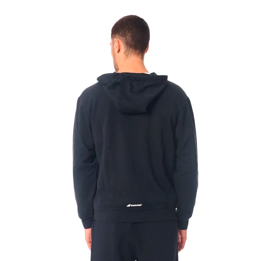 Imagen 2 de 6 de Campera Babolat Hoodie Play-NEGRO