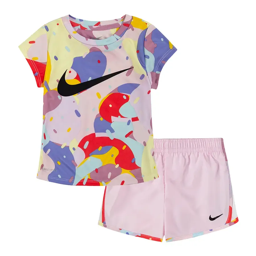 Imagen 1 de 8 de Conjunto Nike Dri-FIT Printed Tee and Tempo-COLORES VARIOS