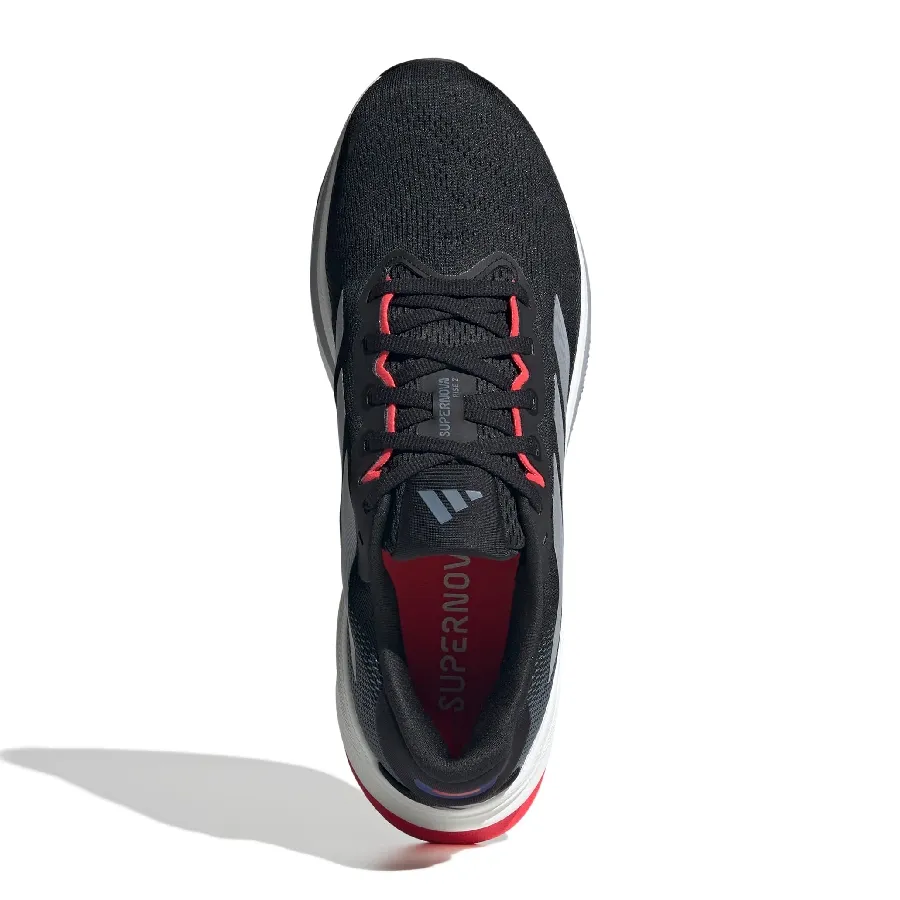 Imagen 2 de 6 de Zapatillas adidas Supernova Rise 2-NEGRO/GRIS/ROJO