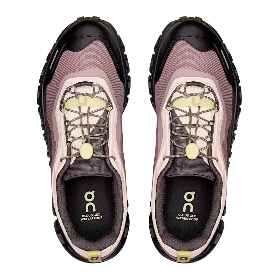 Imagen 3 de 6 de Zapatillas On Cloud 6 Geo Waterproof-NEGRO/BEIGE/VINO