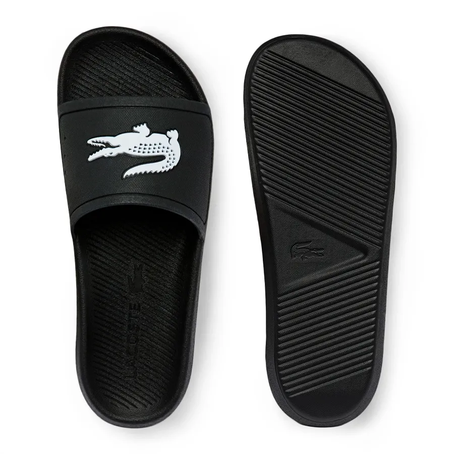 Imagen 4 de 6 de Sandalias Lacoste 119-NEGRO/BLANCO
