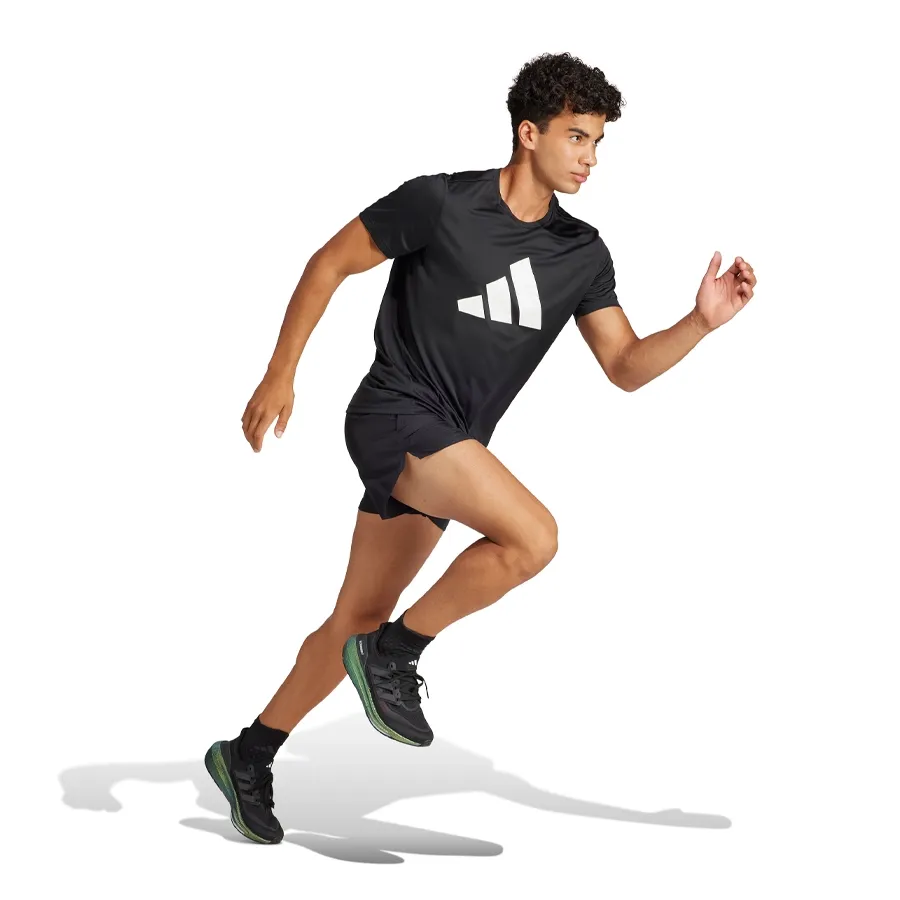 Imagen 3 de 8 de Shorts adidas Run It-NEGRO