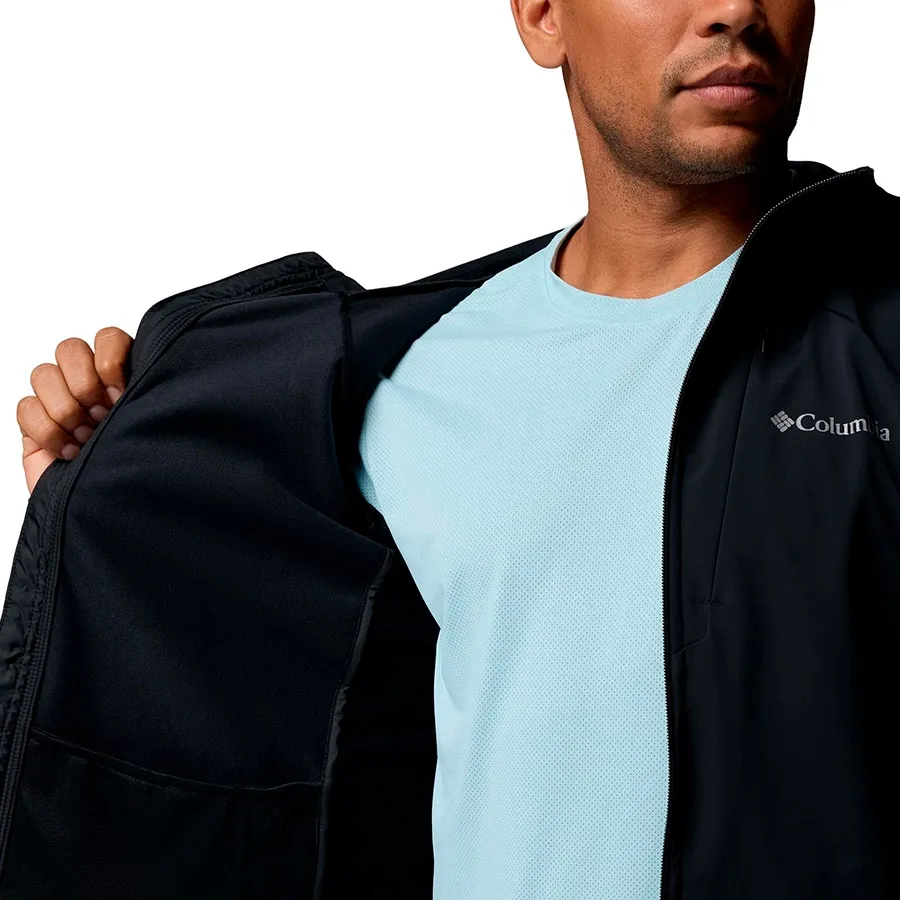 Imagen 6 de 7 de Campera Columbia Trailborne Softshell-NEGRO