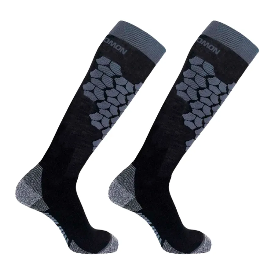 Imagen 1 de 2 de Medias Salomon Sky Shelter-NEGRO/GRIS
