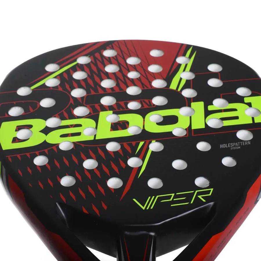 Imagen 3 de 4 de Paleta Babolat Viper 2020-NEGRO/ROJO/LIMA