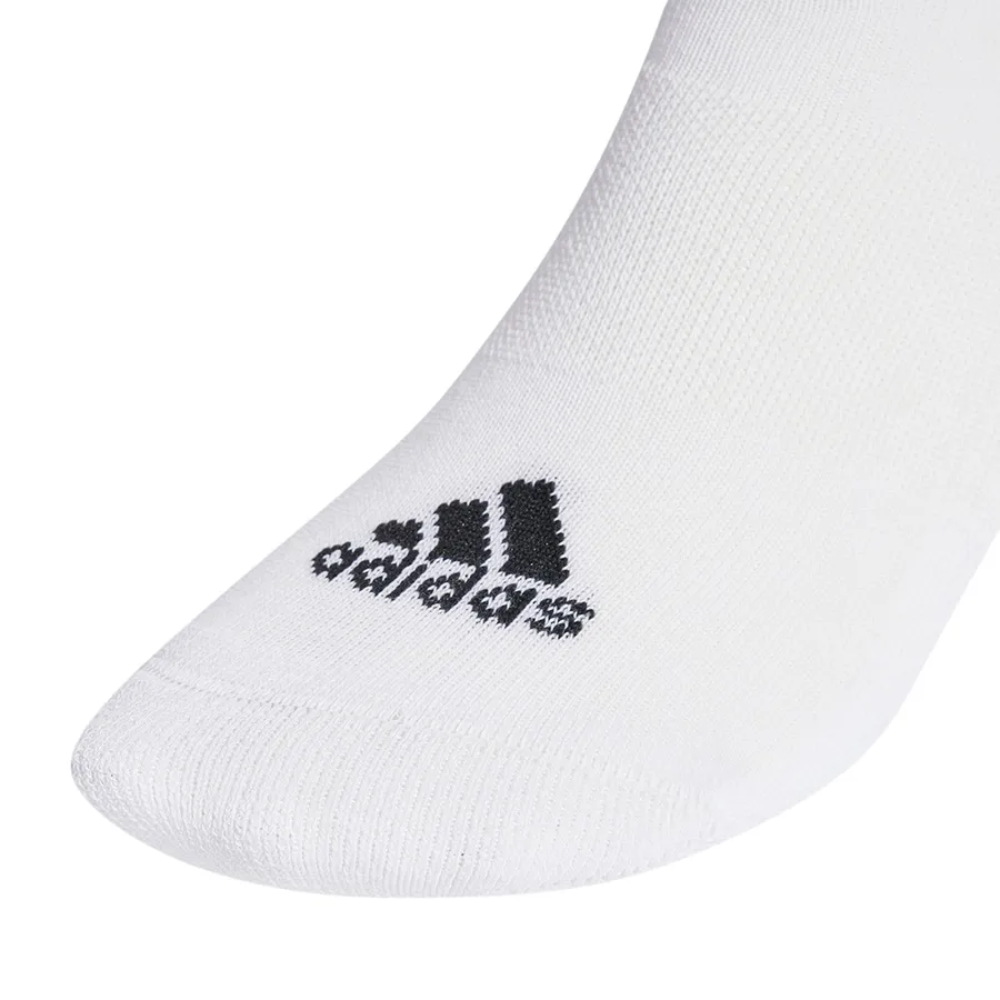 Imagen 2 de 3 de Medias adidas 3-Stripes Cushioned Sportswear-BLANCO/NEGRO