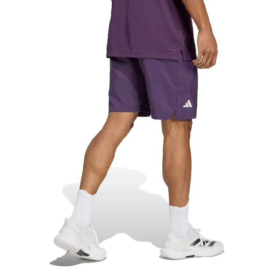 Imagen 1 de 5 de Shorts adidas de Tenis Club Climacool 3 Tiras-MORADO