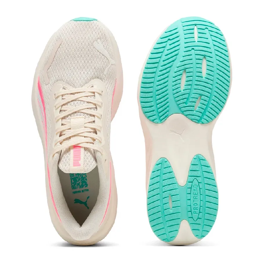 Imagen 3 de 6 de Zapatillas Puma Pounce Lite-NATURAL/FUCSIA/BLANCO