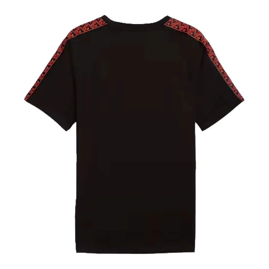 Imagen 3 de 4 de Remera Puma AC Milan King-NEGRO/ROJO