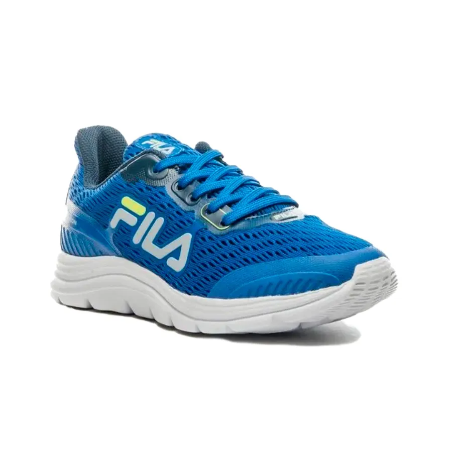 Imagen 2 de 5 de Zapatillas Fila Athlon Kids-AZUL FRANCIA/LIMA