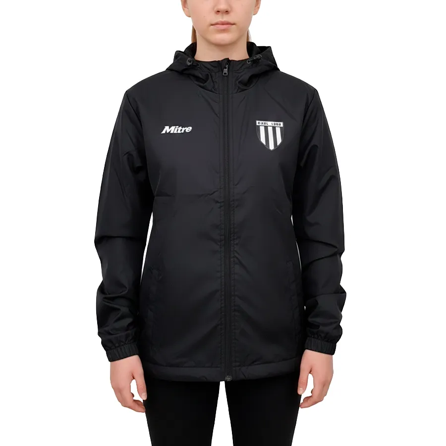 Imagen 0 de 5 de Campera Mitre Rompeviento Dama-NEGRO/BLANCO