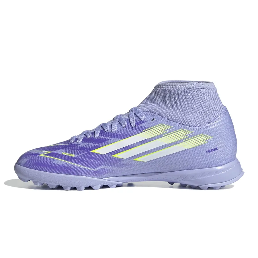 Imagen 2 de 7 de Botines adidas padel F50 Sparkfusion club-VIOLETA/LIMA/PÚRPURA