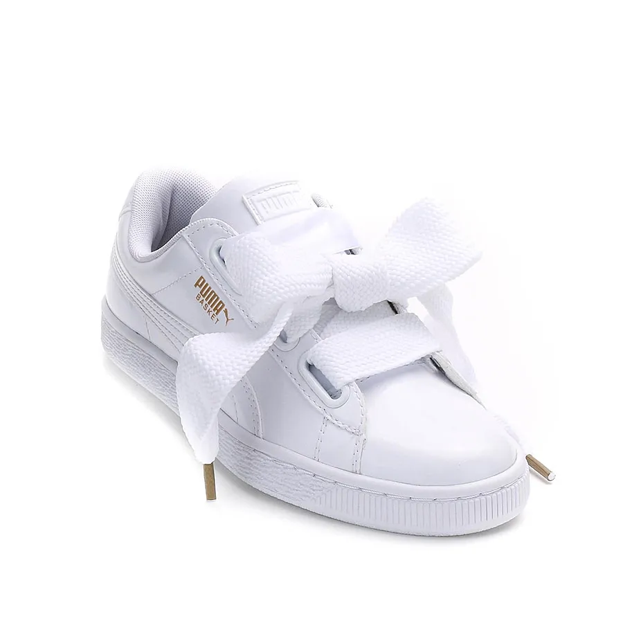 Imagen 2 de 4 de Zapatillas Puma Basket Heart Patent-BLANCO