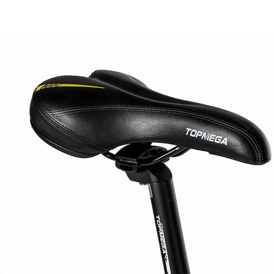 Imagen 0 de 5 de Bicicleta Mtb TopMega Regal Alum R29 21 Vel-NEGRO/AMARILLO