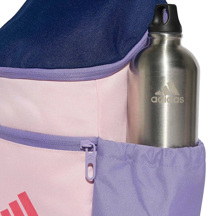 Imagen 3 de 7 de Mochila adidas Essentials Niños-ROSA/LILA/MARINO