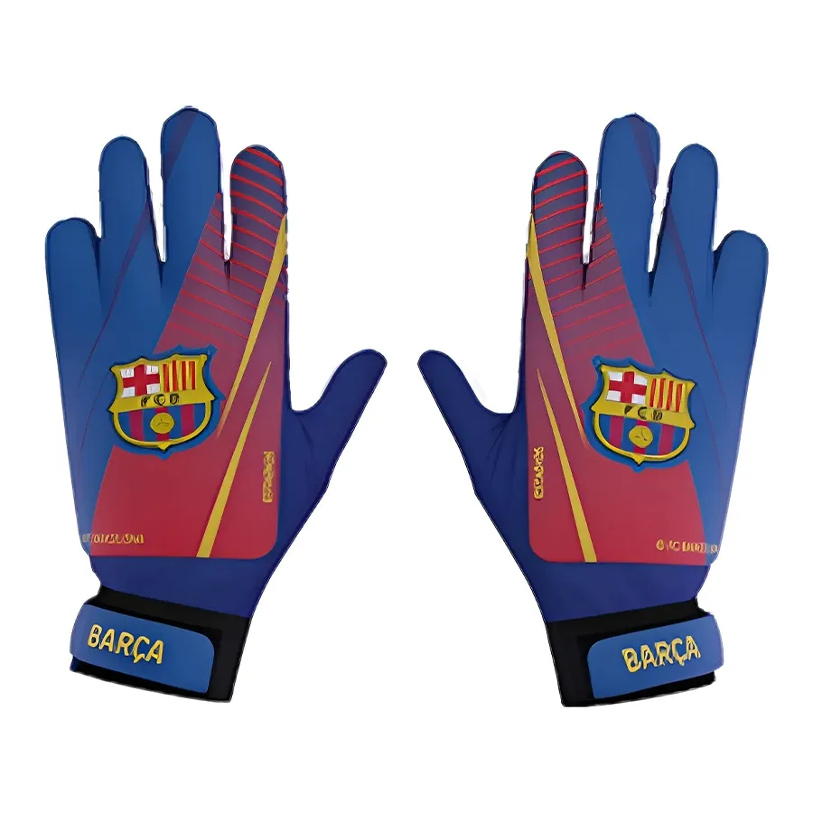 Imagen 0 de 4 de Guantes DRB Guante Arquero Barcelona Estadios 24-AZUL/ROJO
