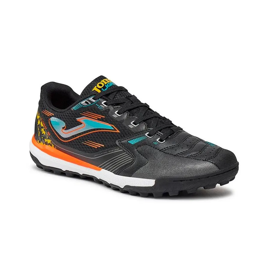 Imagen 1 de 5 de Botines Joma Liga 5 Tf-NEGRO/NARANJA/PLATA
