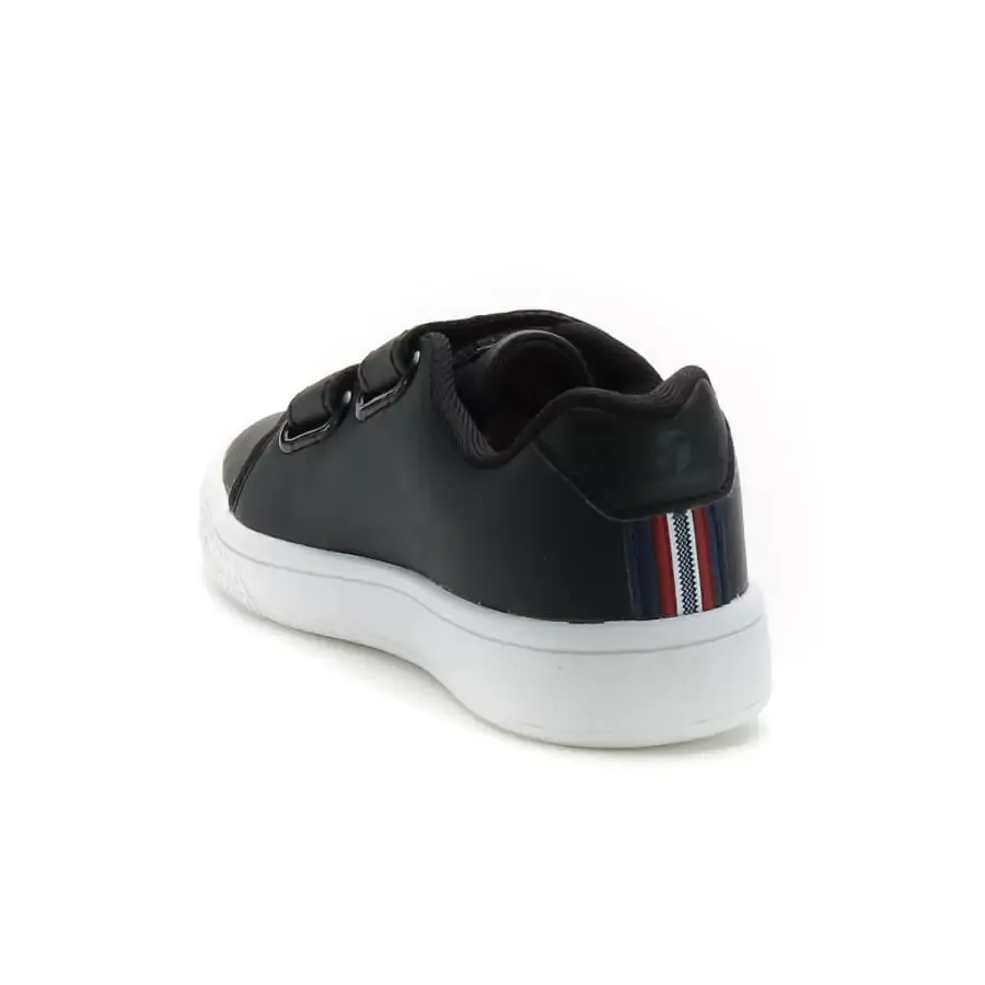 Imagen 2 de 5 de Zapatillas Topper Capitan Tt Velcro Bb-NEGRO