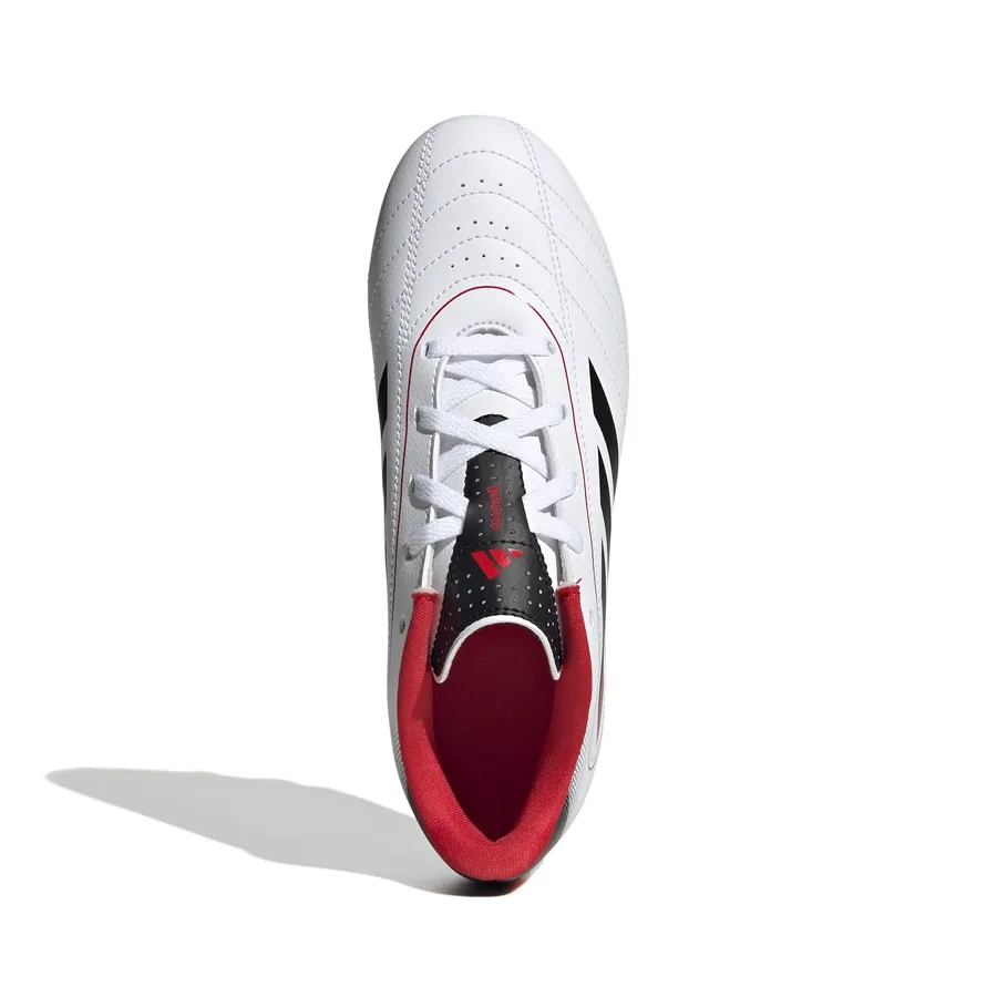Imagen 3 de 7 de Botines adidas Goletto IX Fg-BLANCO/NEGRO/ROJO
