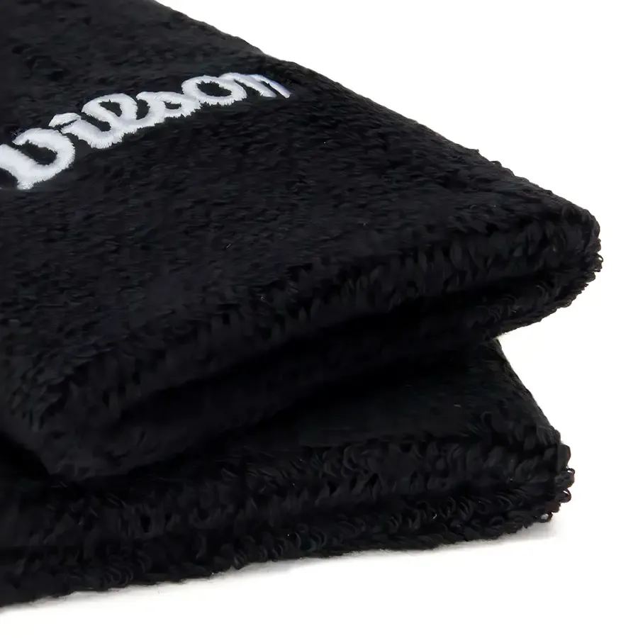 Imagen 1 de 2 de Muñequera Wilson Doble Pack X2-NEGRO