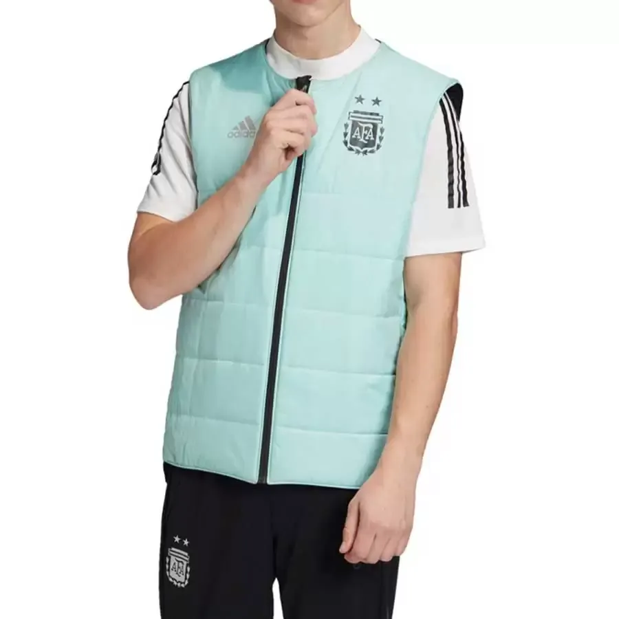 Imagen 4 de 5 de Chaleco adidas Seleccion Argentina Reversible-NEGRO