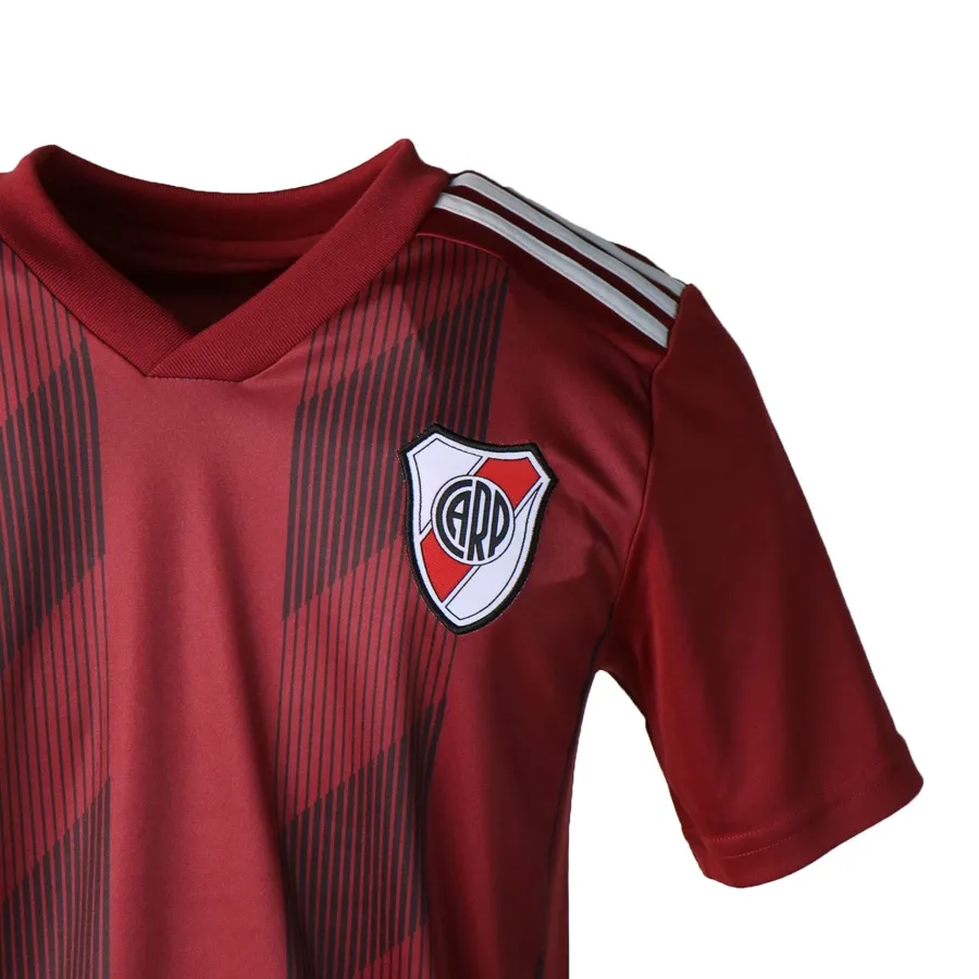 Imagen 2 de 3 de Camiseta adidas Visitante River Plate-BORDO