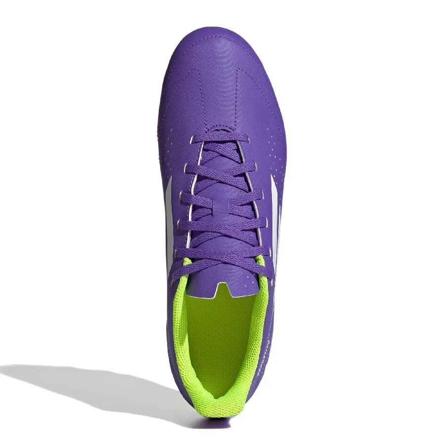 Imagen 3 de 7 de Botines adidas Deportivo III Fg-MORADO/AMARILLO FLUOR
