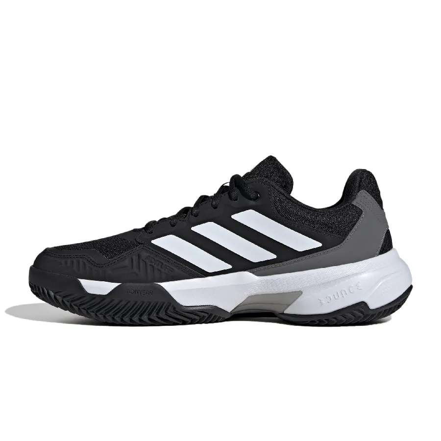 Imagen 2 de 7 de Zapatillas adidas Courtjam Control 3-NEGRO/BLANCO/GRIS