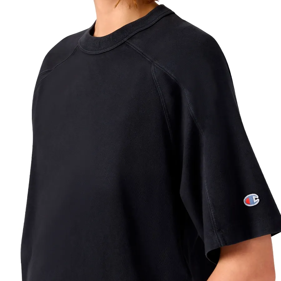 Imagen 2 de 3 de Remera Champion Time Capsule-NEGRO/AMARILLO