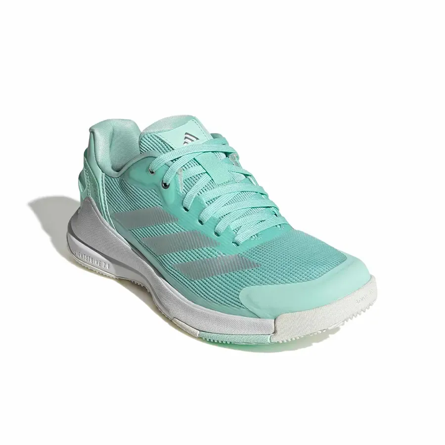 Imagen 1 de 7 de Zapatillas adidas Crazyquick Ls Padel-AQUA/PLATA/BLANCO