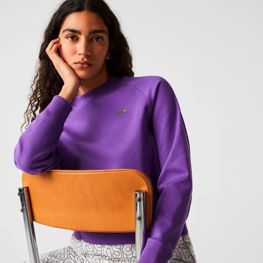 Imagen 3 de 5 de Buzo Lacoste Sweat Color-VIOLETA