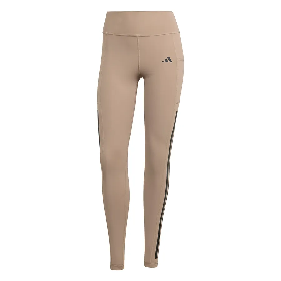 Imagen 3 de 4 de Calza adidas Optimé 3-Stripes-NEGRO/KHAKI