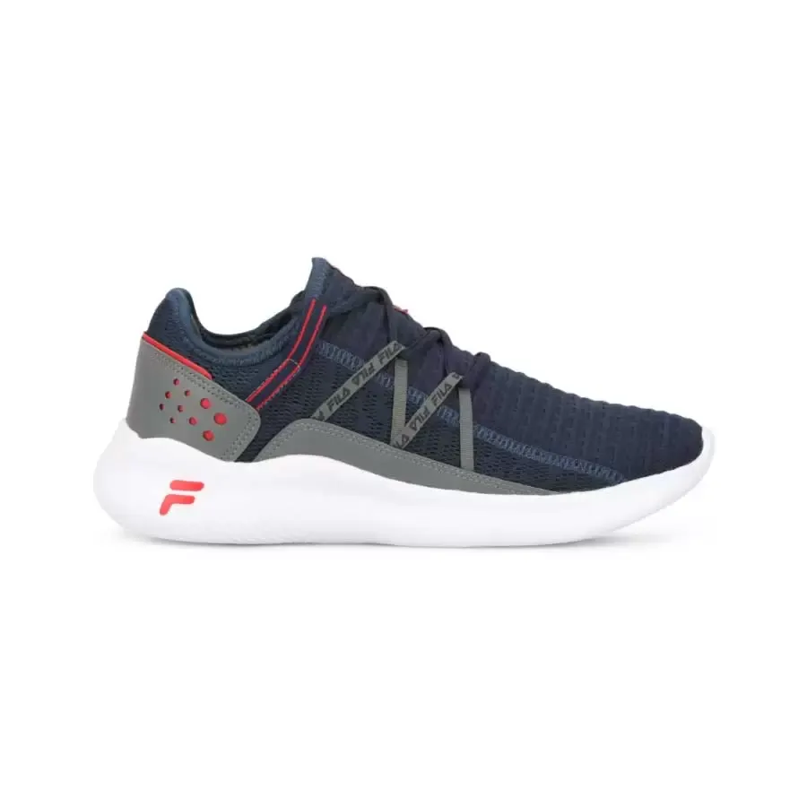 Imagen 0 de 4 de Zapatillas Fila Quark Hombre-MARINO/GRAFITO/ROJO