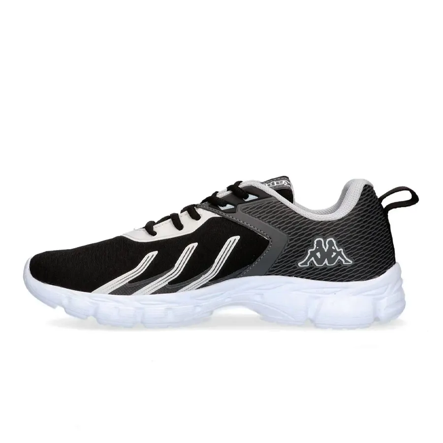 Imagen 2 de 5 de Zapatillas Kappa Fulvio-NEGRO/BLANCO