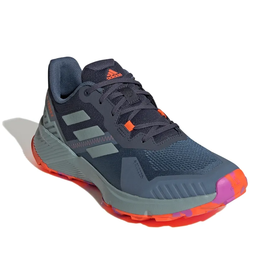 Imagen 4 de 6 de Zapatillas adidas Terrex Soulstride-AZUL/GRIS/NARANJA/LILA