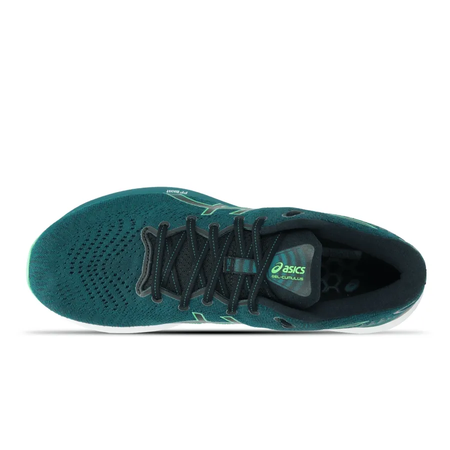 Imagen 2 de 4 de Zapatillas Asics Gel Cumulus 24-NEGRO/VERDE