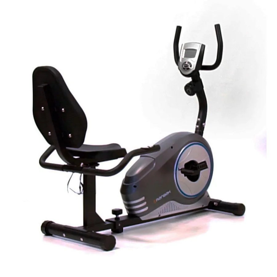 Imagen 1 de 3 de Ranbak Bicicleta Horizontal  Magnética 120 Kg 8 Niveles-NEGRO