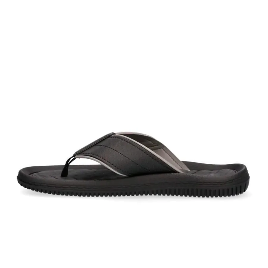 Imagen 2 de 5 de Ojotas Kappa Logo Rimini-NEGRO/GRAFITO