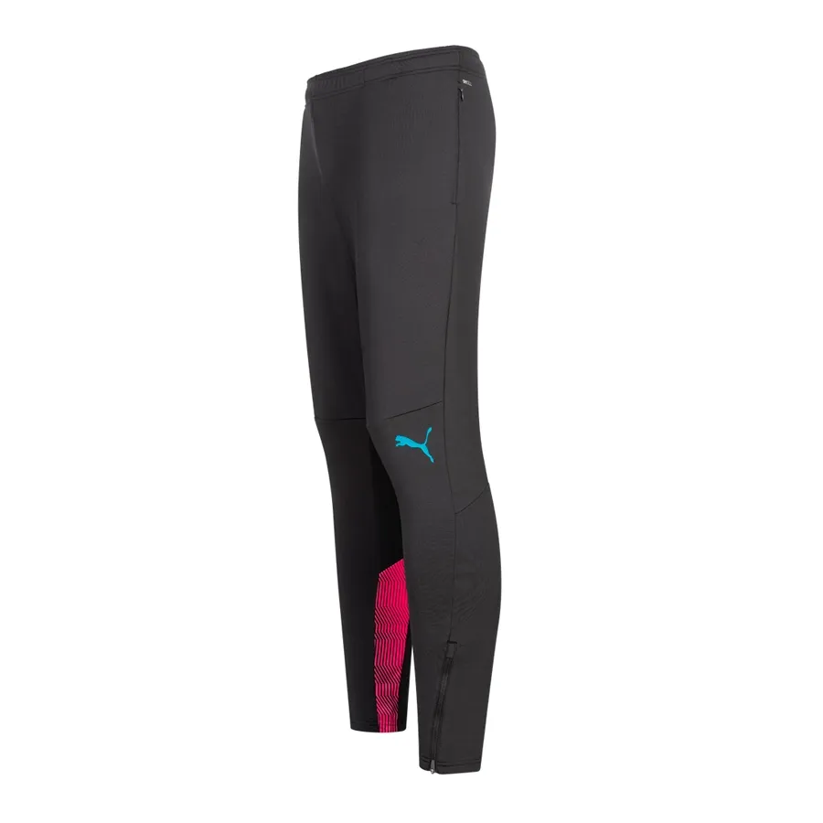 Imagen 1 de 4 de Pantalón Puma Manchester City-NEGRO/TURQUESA/FUCSIA