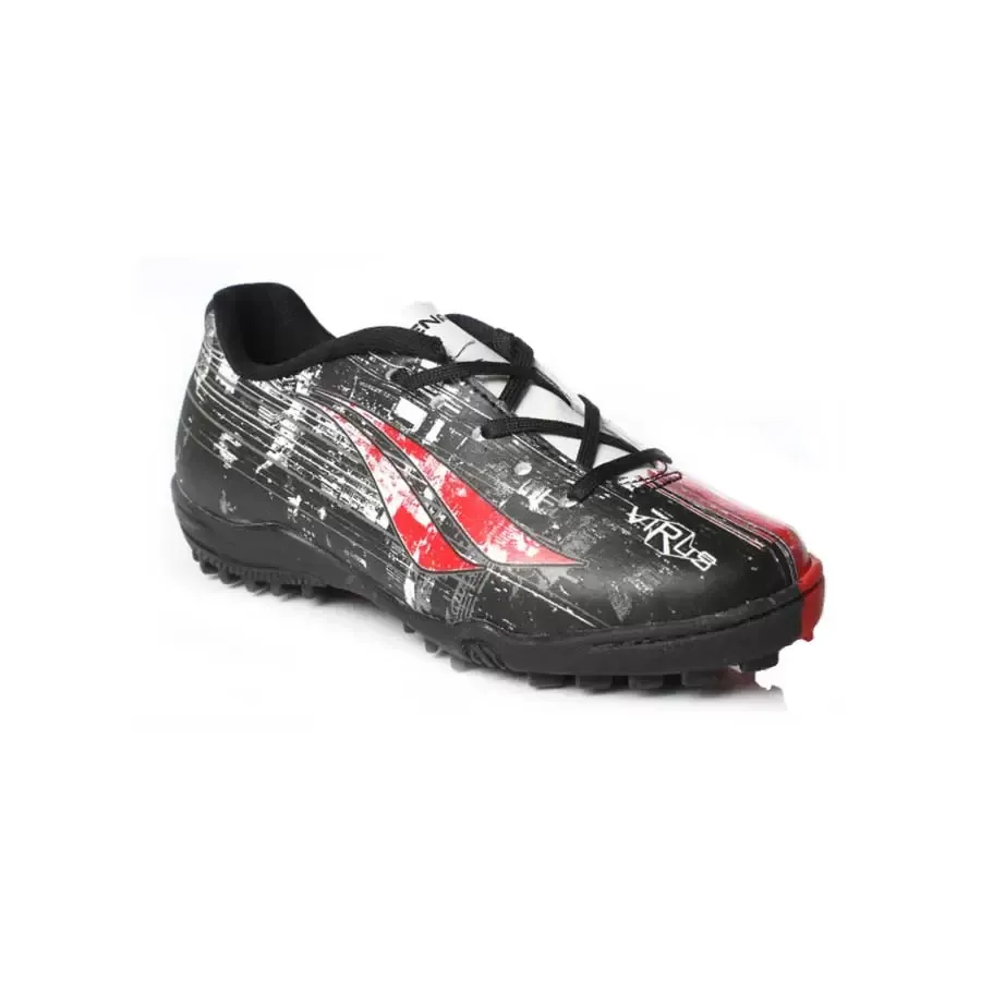 Imagen 1 de 4 de Botines Penalty Virus Xx Scty Kids-NEGRO/ROJO