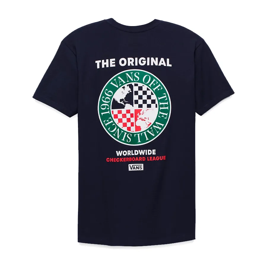 Imagen 2 de 4 de Remera Vans World Team Ss-MARINO