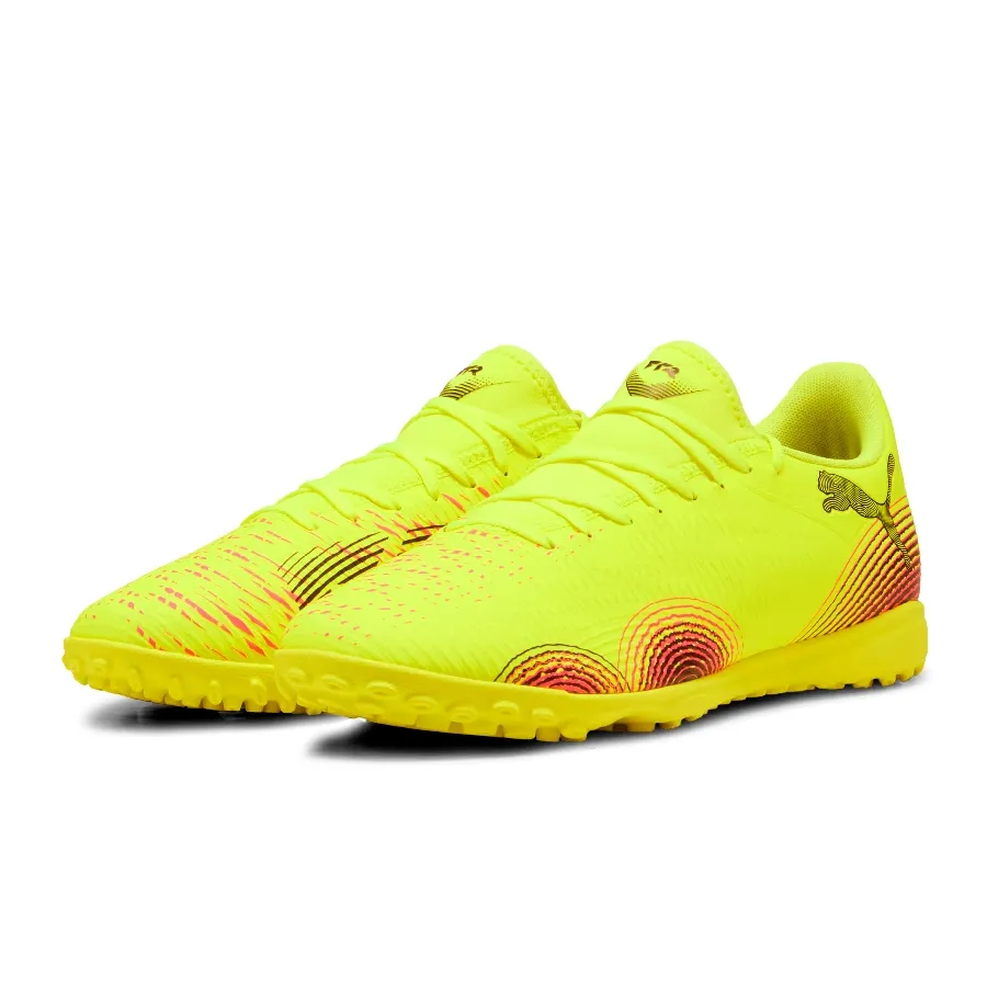 Imagen 1 de 6 de Botines Puma Future 8 Play Tt-AMARILLO FLUOR/NEGRO/VIOLETA