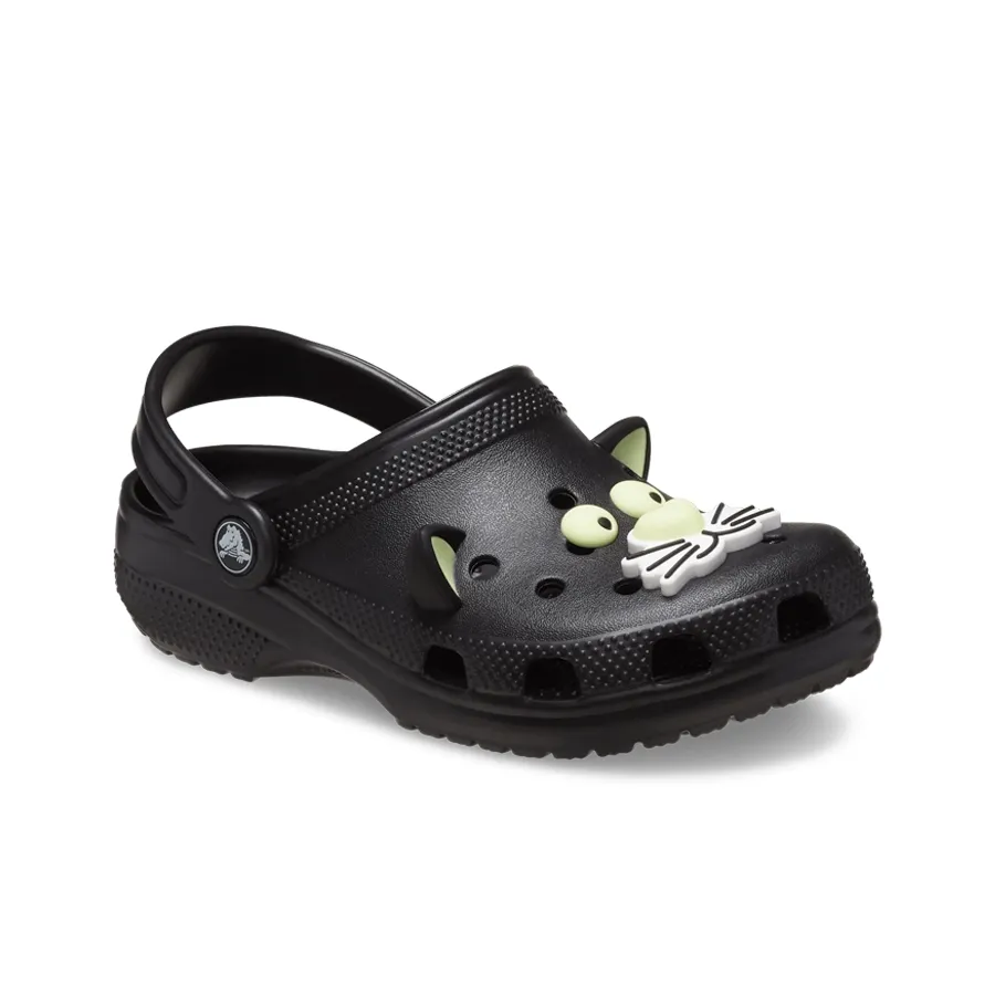 Imagen 1 de 6 de Sandalias Crocs Classic Glow Black Cat-NEGRO